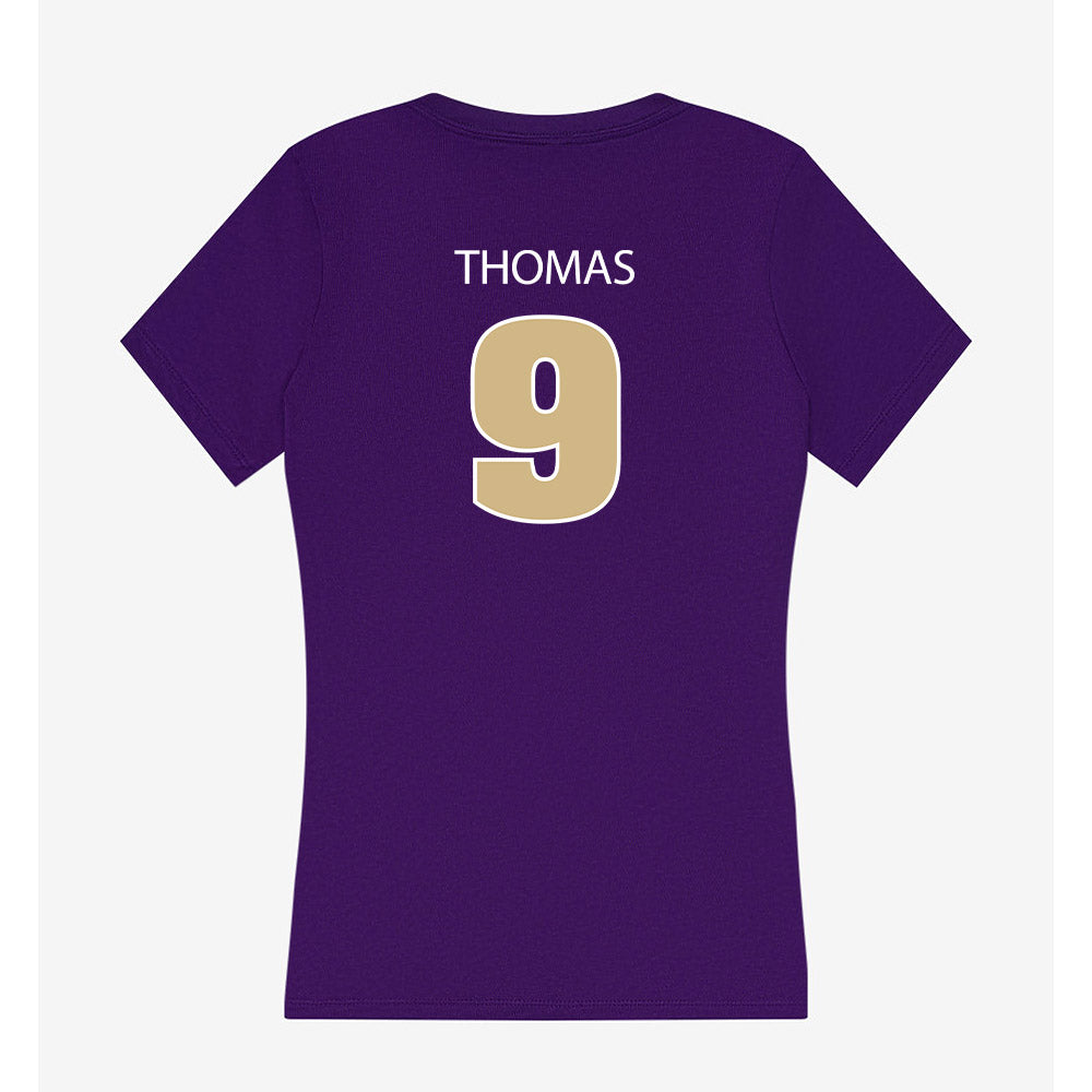 Sewanee - NCAA Football : Jacorin Thomas - Classic Shersey Women's V-Neck T-Shirt-1