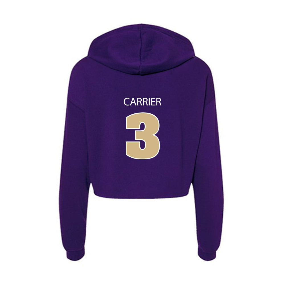 Sewanee - NCAA Men's Basketball : Reid Carrier - Classic Shersey Women's Crop Fleece Hoodie-1