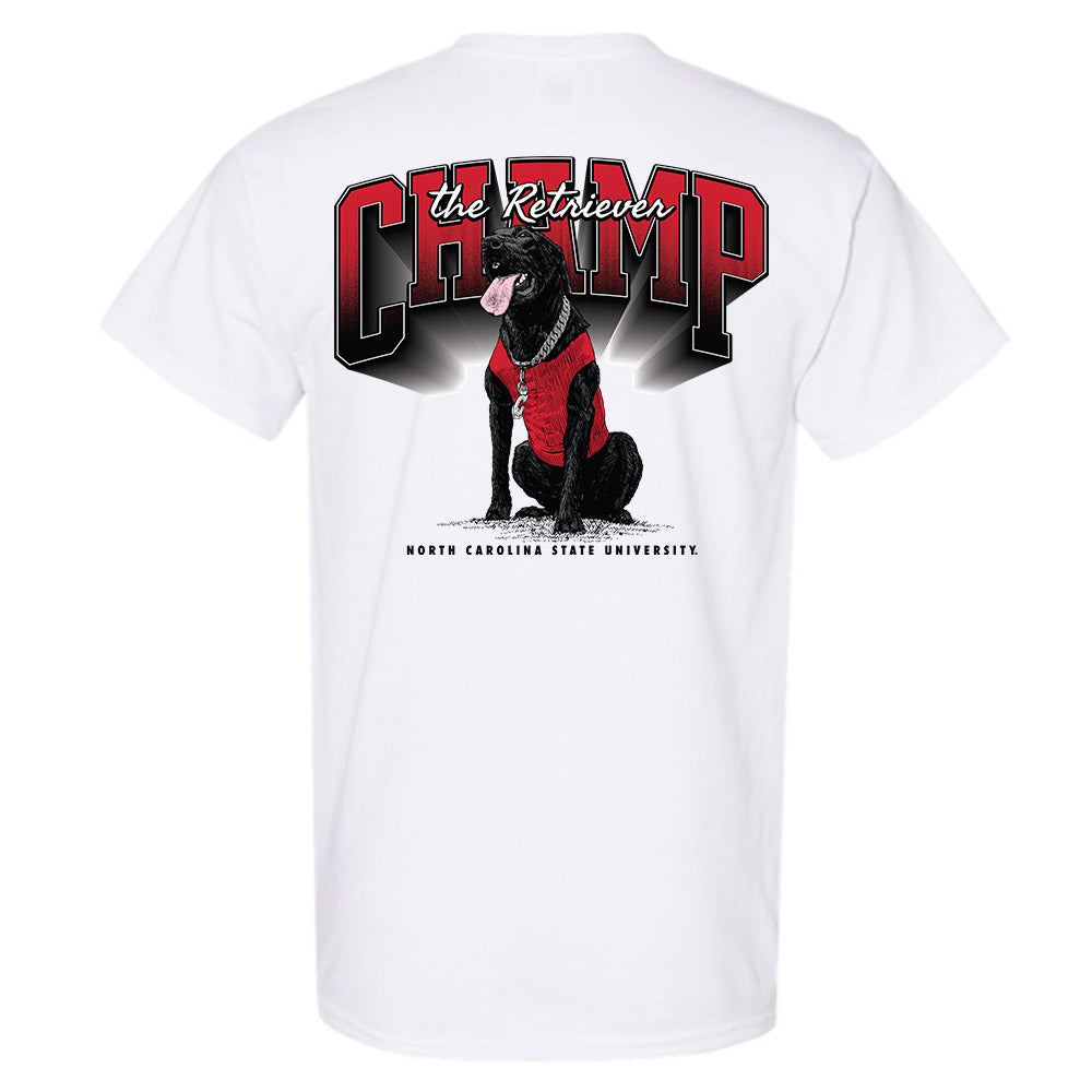 NC State - Ripken : - Champ The Retriever T-Shirt-1