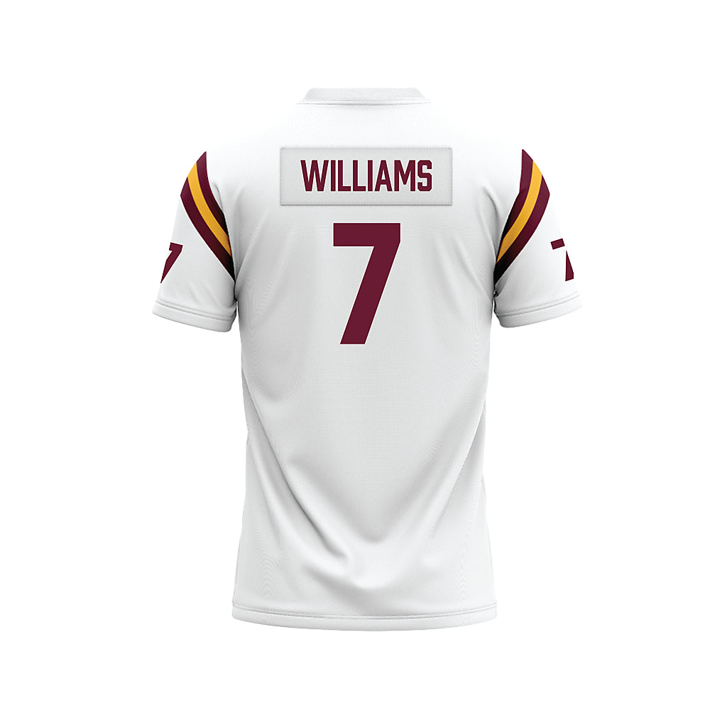 Minnesota - NCAA Football : Tyler Williams - 1960 White Premium Football Jersey-1