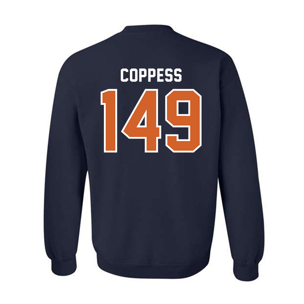 Wheaton IL - NCAA Wrestling : Cale Coppess - Classic Shersey Crewneck Sweatshirt-1