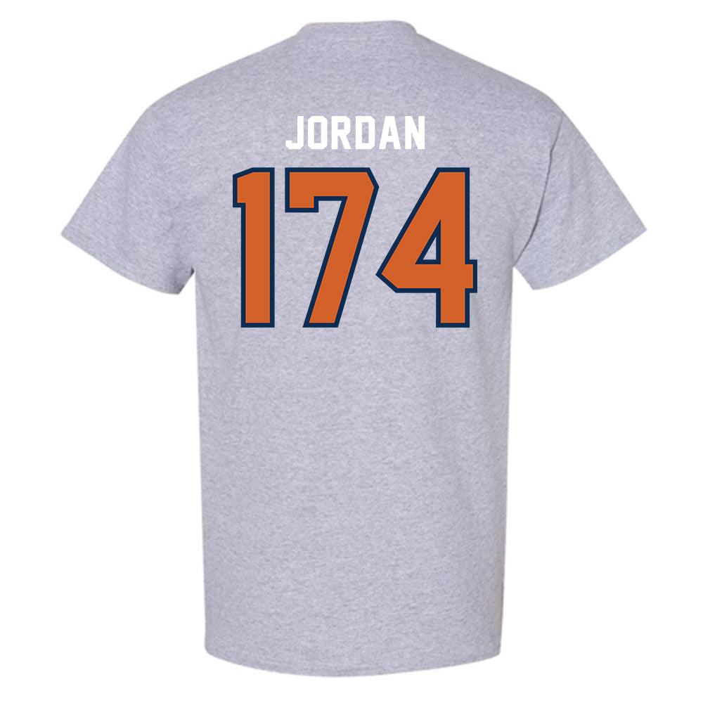 Wheaton IL - NCAA Wrestling : Drew Jordan - Classic Shersey T-Shirt-1