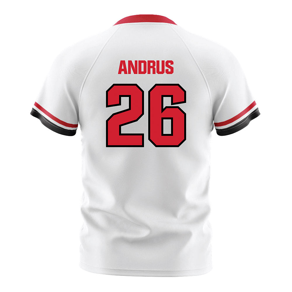 MSUM - NCAA Women's Soccer : Mattie Andrus - White Soccer Jersey-1