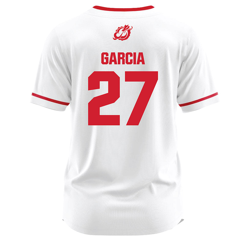 MSUM - NCAA Softball : Lisa Garcia - White Jersey-1