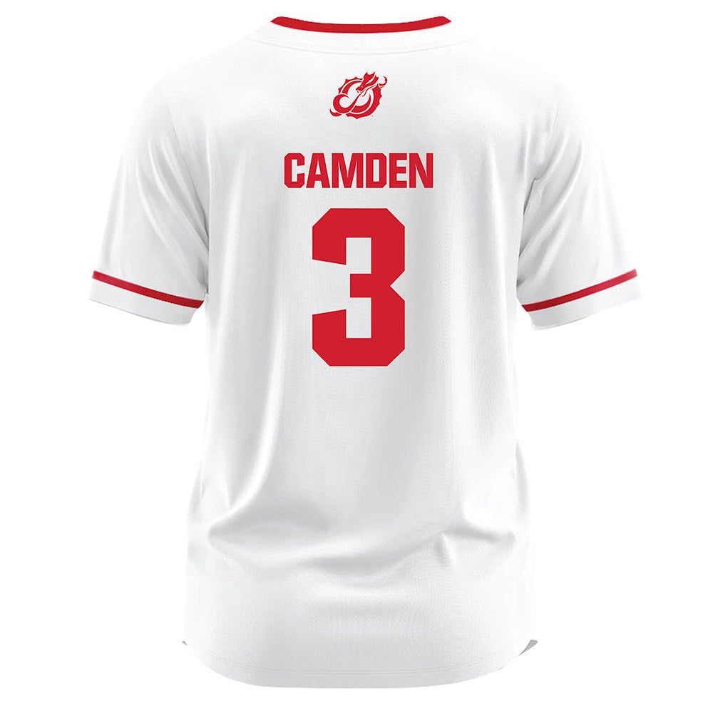 MSUM - NCAA Softball : Lacey Camden - White Jersey-1