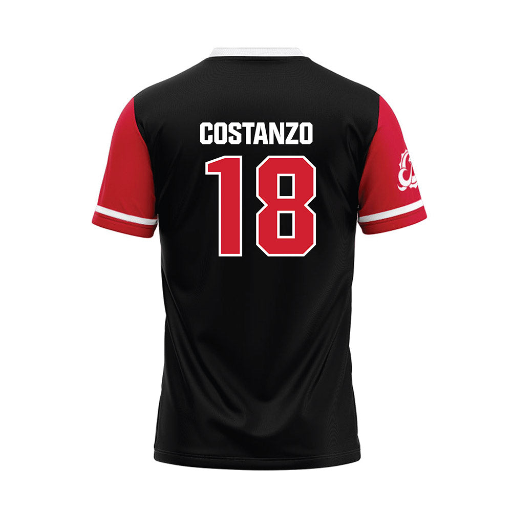 MSUM - NCAA Softball : Madison Costanzo - Black Baseball Jersey-1