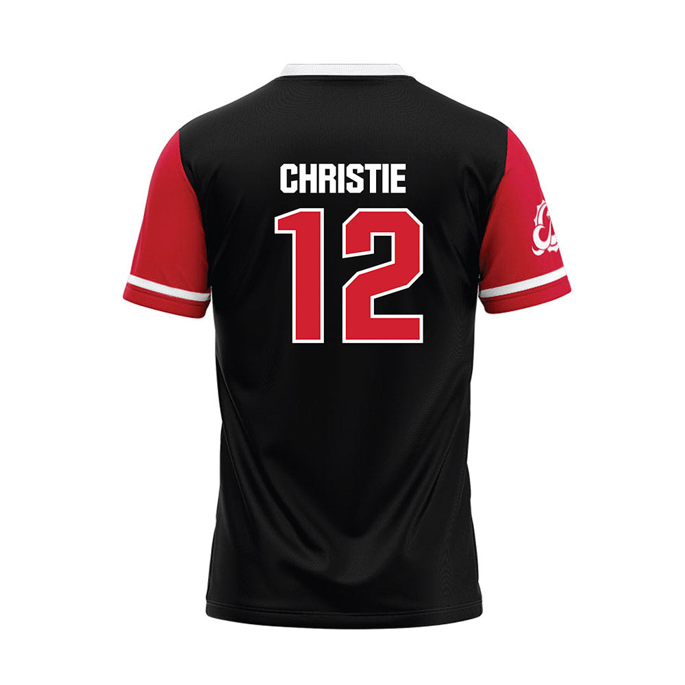 MSUM - NCAA Softball : Chloe Christie - Black Baseball Jersey-1