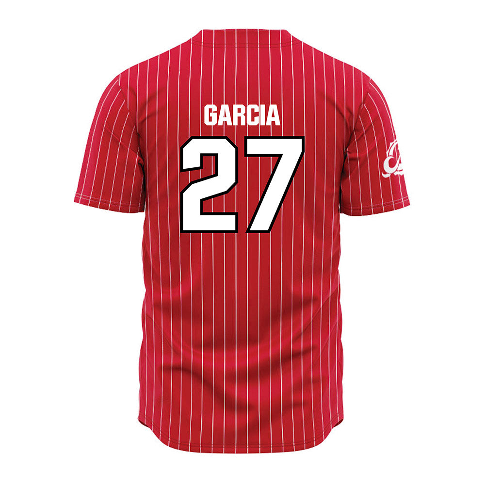 MSUM - NCAA Softball : Lisa Garcia - Red Jersey-1