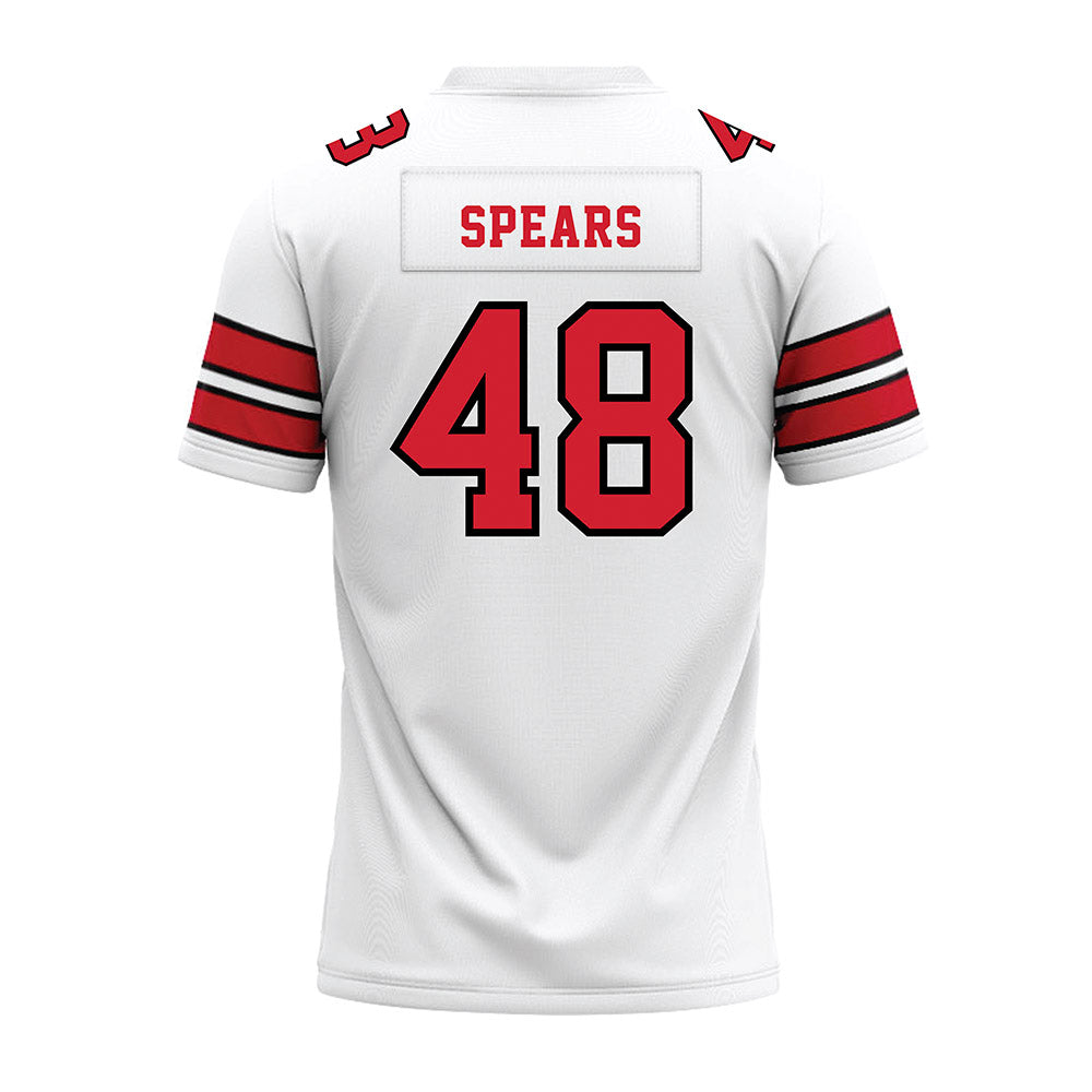 MSUM - NCAA Football : Brayden Spears - White Premium Football Jersey-1