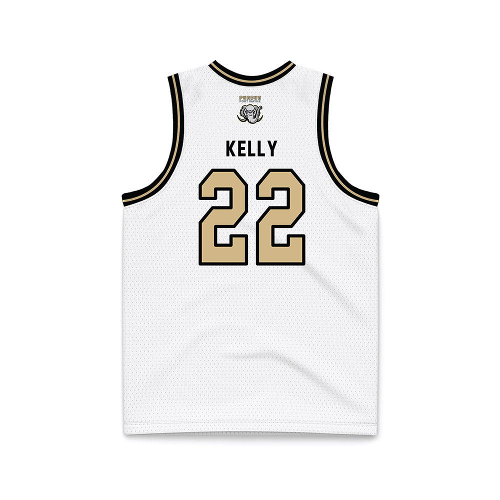 PFW - NCAA Men's Basketball : Danny Kelly - Black Lining Basketball Jersey-1
