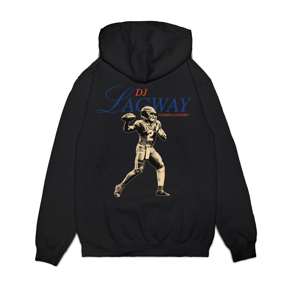 Florida - NCAA Football : DJ Lagway - Legacy Premium Hooded Sweatshirt-1