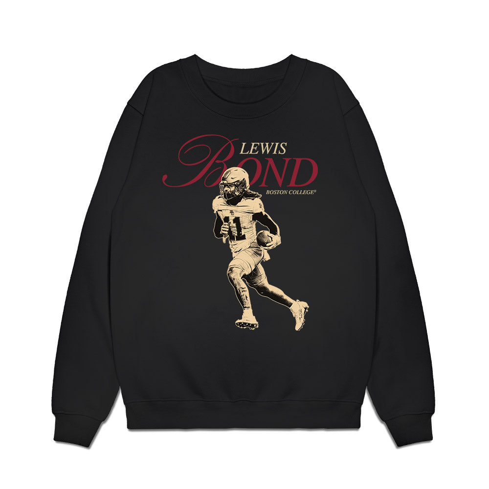 Boston College - NCAA Football : Lewis Bond - Legacy Premium Crewneck Sweatshirt-0