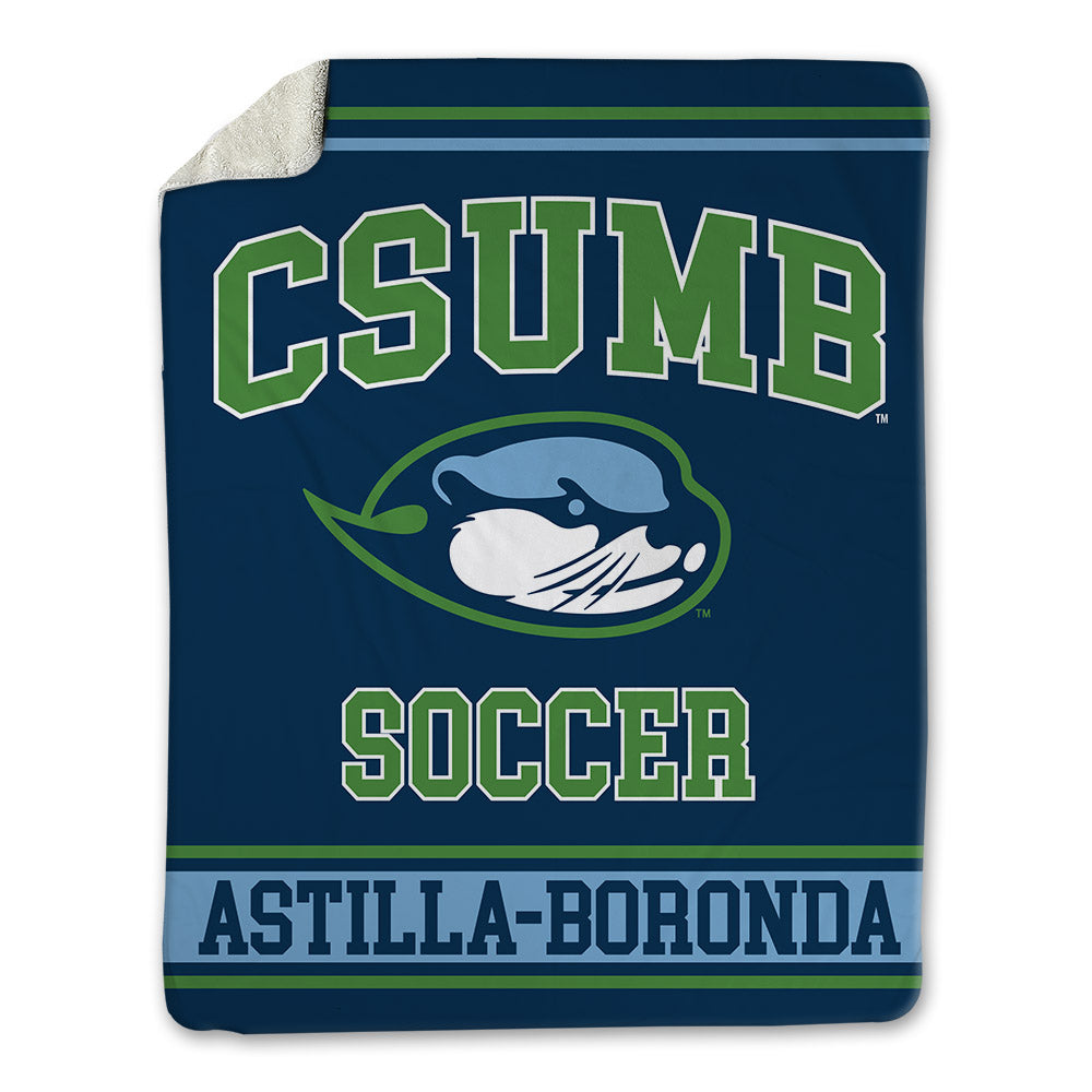 CSU Monterey Bay - NCAA Men's Soccer : Aidan Astilla-Boronda - Blanket-0
