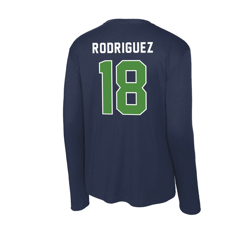 CSU Monterey Bay - NCAA Men's Soccer : Angel Rodriguez - Classic Shersey Activewear Long Sleeve T-Shirt-1