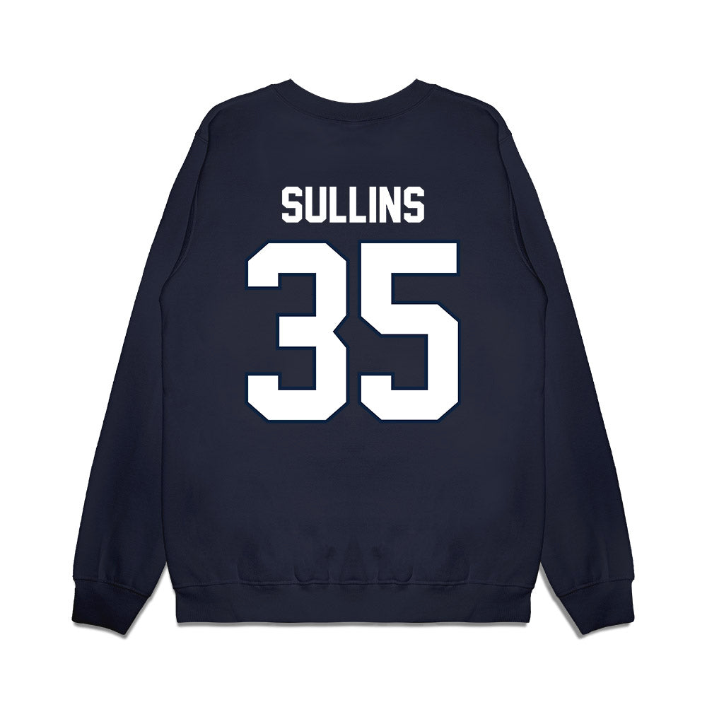 UConn - NCAA Football : Spencer Sullins - Vintage Helmet Premium Crewneck Sweatshirt-1