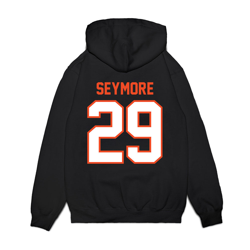 Auburn - NCAA Football : Taye Seymore - Vintage Helmet Premium Hooded Sweatshirt-1