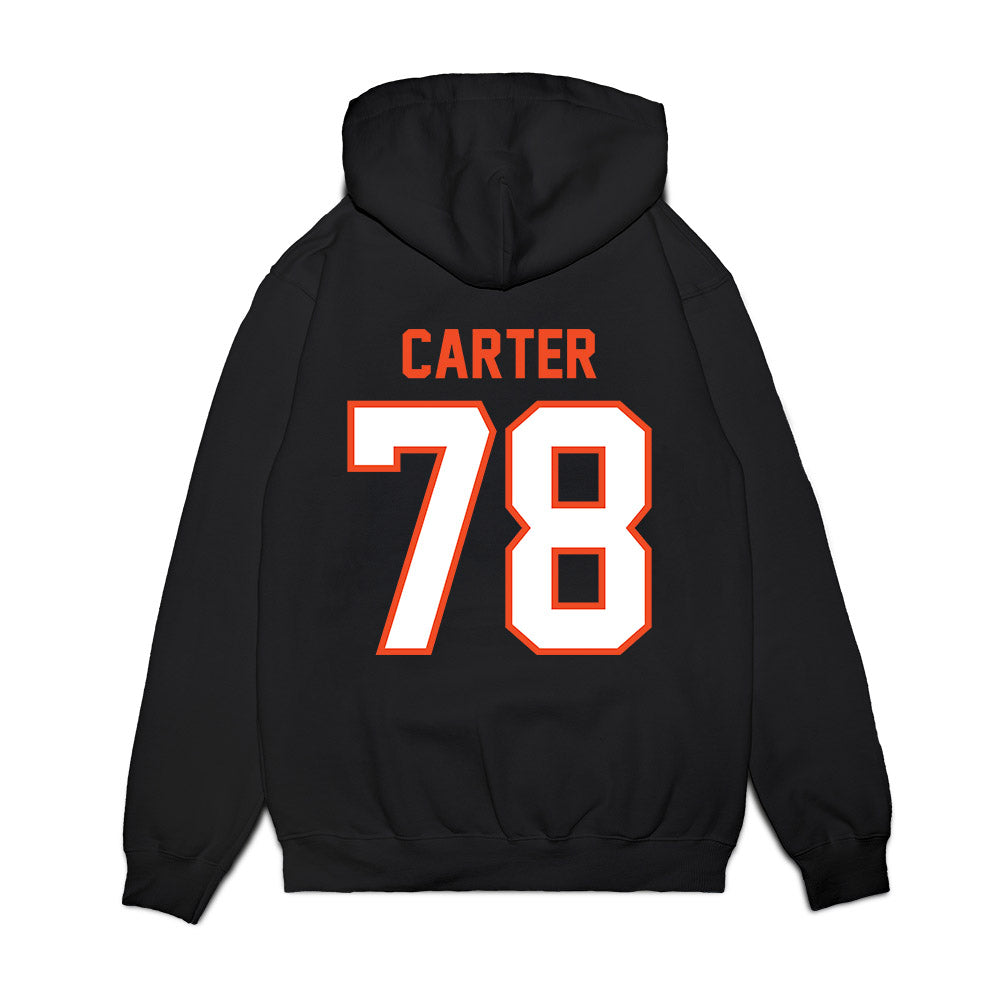 Auburn - NCAA Football : DeAndre Carter - Vintage Helmet Premium Hooded Sweatshirt-1