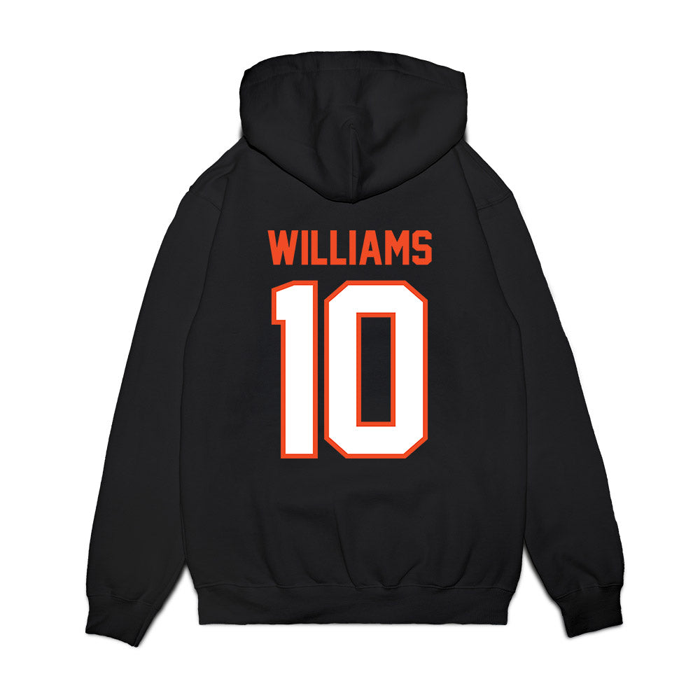 Auburn - NCAA Football : Amaris Williams - Vintage Helmet Premium Hooded Sweatshirt-1