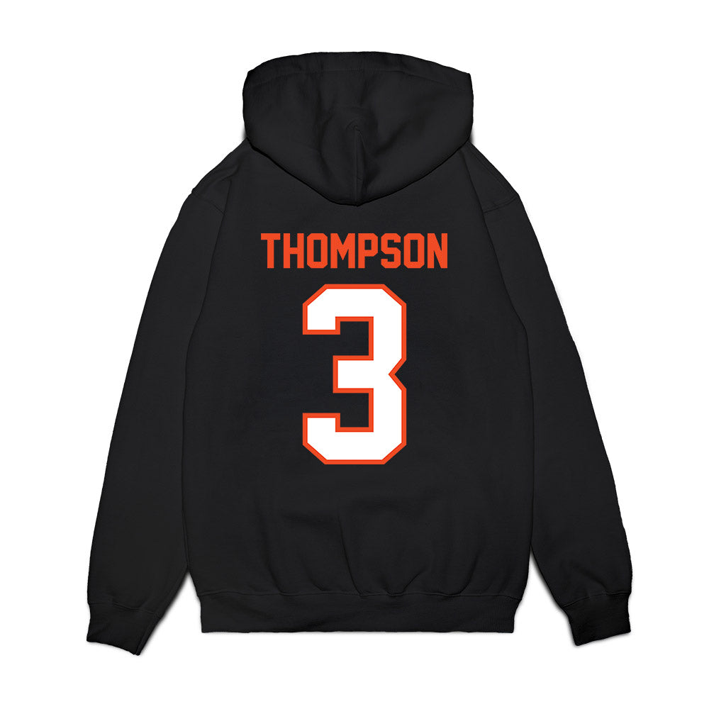 Auburn - NCAA Football : Perry Thompson - Vintage Helmet Premium Hooded Sweatshirt-1