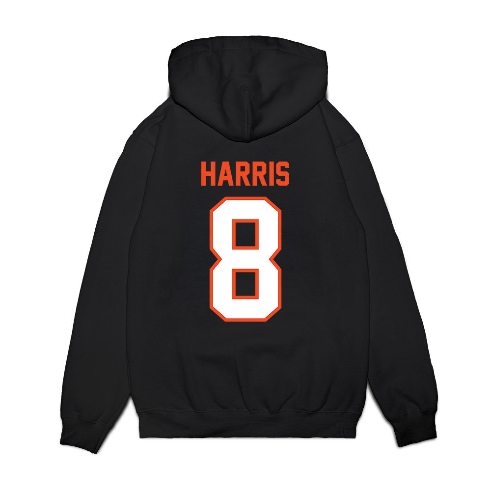 Auburn - NCAA Football : Kaleb Harris - Vintage Helmet Premium Hooded Sweatshirt-1