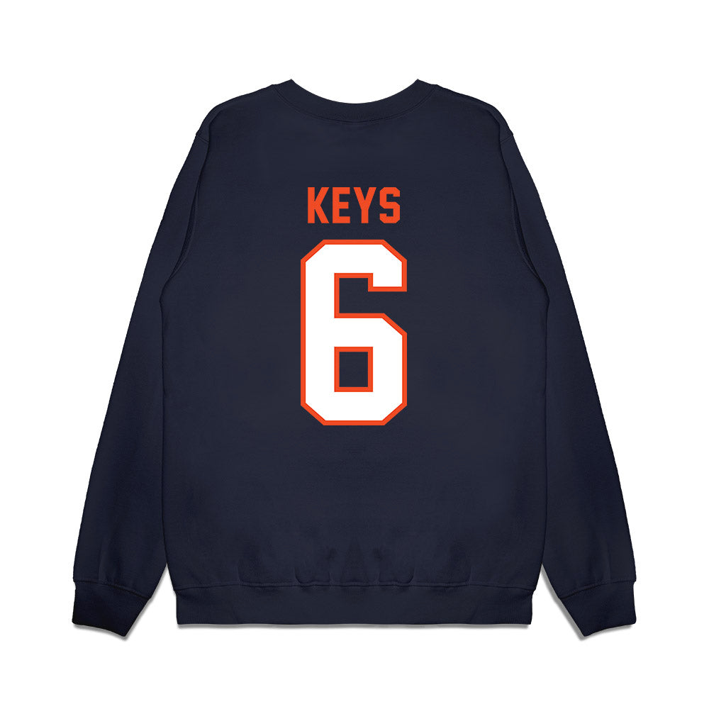 Auburn - NCAA Football : Austin Keys - Vintage Helmet Premium Crewneck Sweatshirt-1
