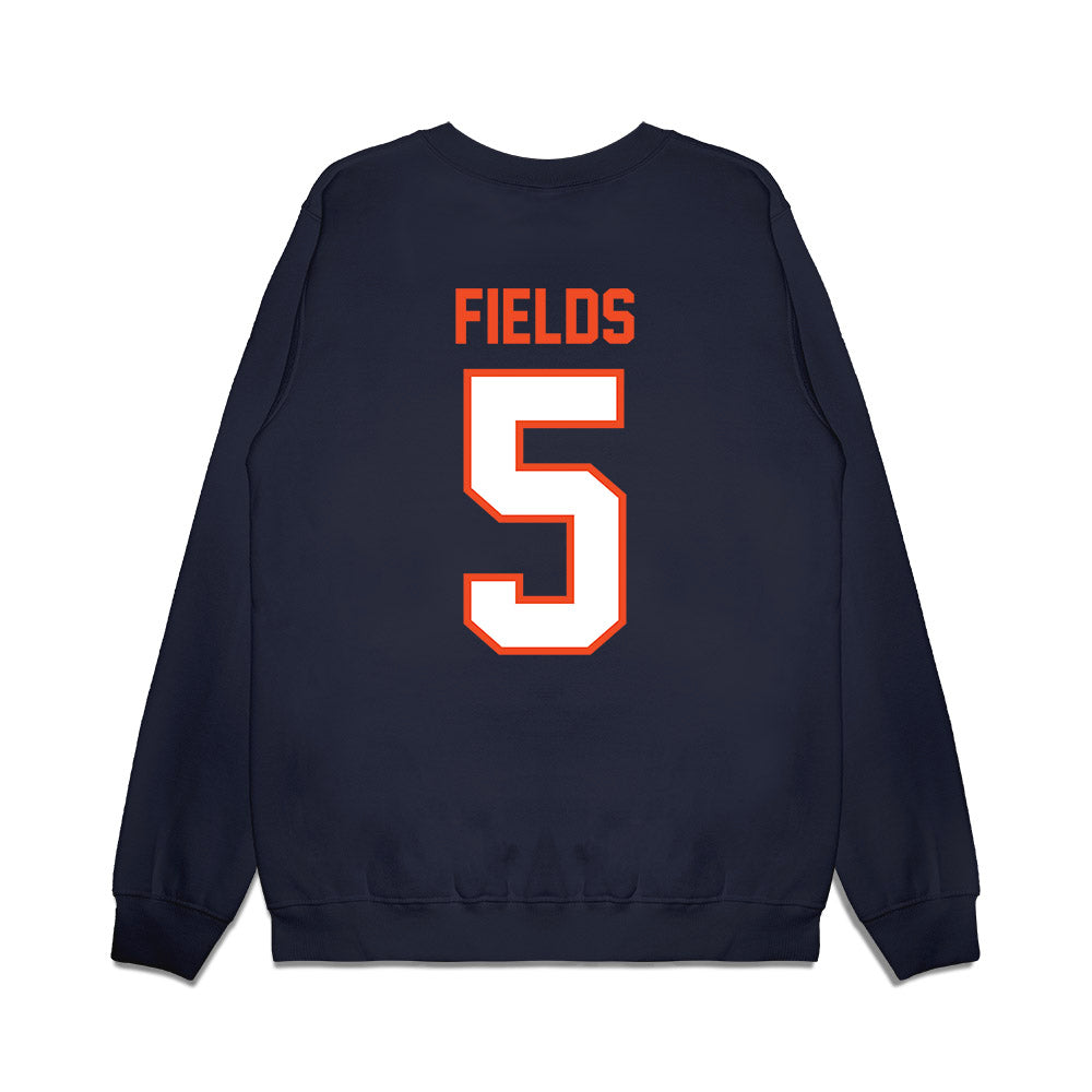 Auburn - NCAA Football : Horatio Fields - Vintage Helmet Premium Crewneck Sweatshirt-1