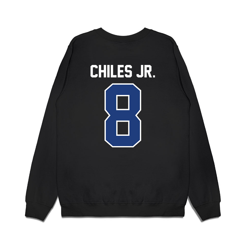 Florida - NCAA Football : Aaron Chiles Jr. - Vintage Helmet Premium Crewneck Sweatshirt-1