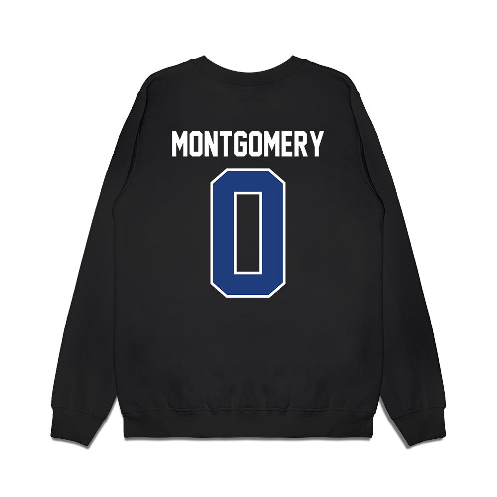 Florida - NCAA Football : Naeshaun Montgomery - Vintage Helmet Premium Crewneck Sweatshirt-1