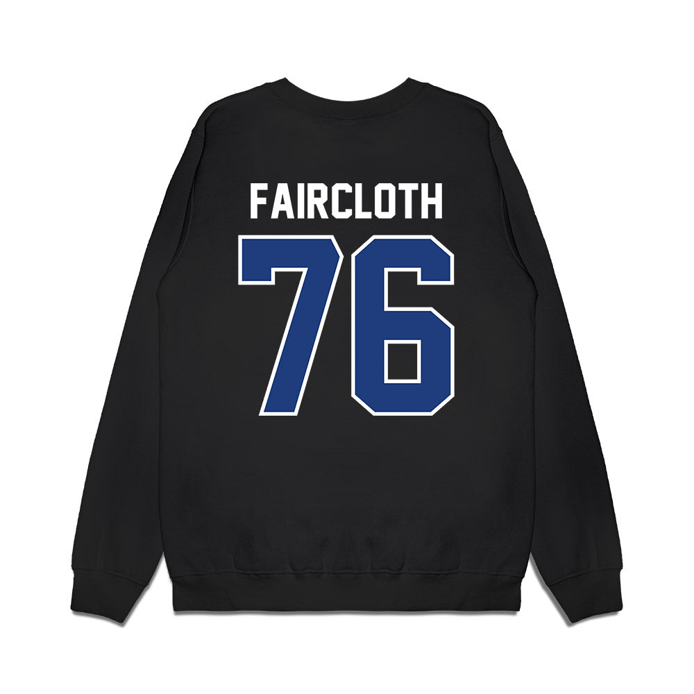 Florida - NCAA Football : Mark Faircloth - Vintage Helmet Premium Crewneck Sweatshirt-1