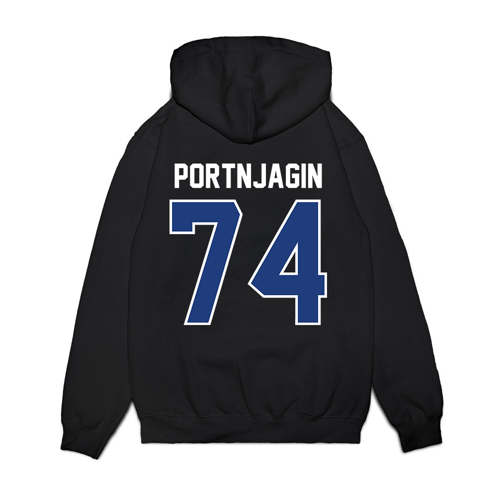 Florida - NCAA Football : Noel Portnjagin - Vintage Helmet Premium Hooded Sweatshirt-1