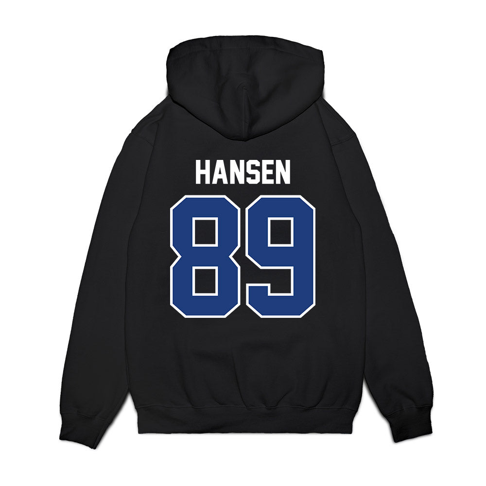 Florida - NCAA Football : Hayden Hansen - Vintage Helmet Premium Hooded Sweatshirt-1