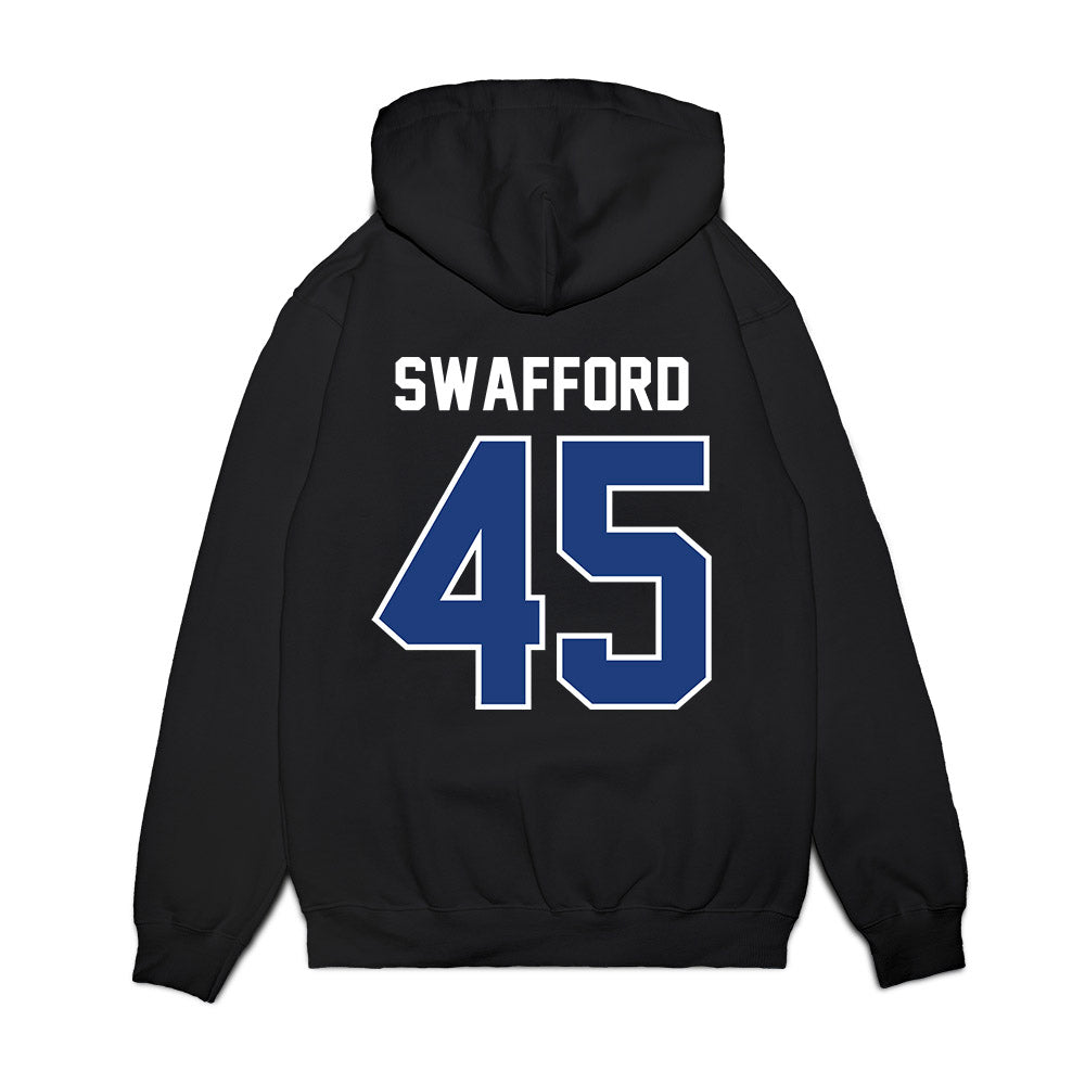 Florida - NCAA Football : Layne Swafford - Vintage Helmet Premium Hooded Sweatshirt-1