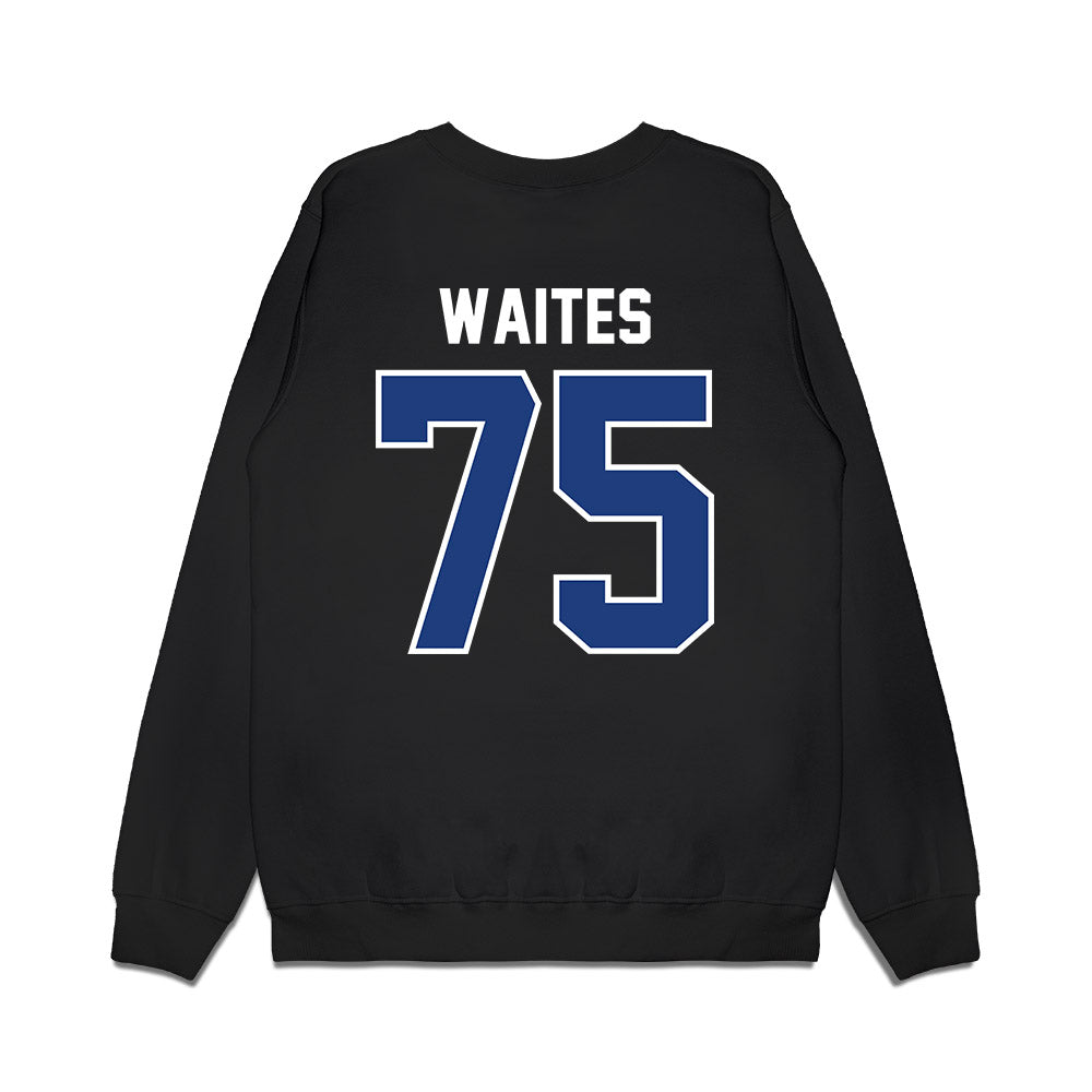 Florida - NCAA Football : Kamryn Waites - Vintage Helmet Premium Crewneck Sweatshirt-1