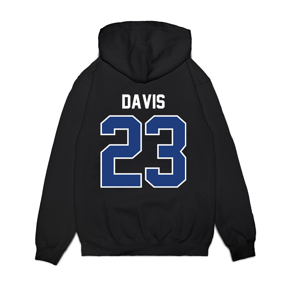 Florida - NCAA Football : Josiah Davis - Vintage Helmet Premium Hooded Sweatshirt-1