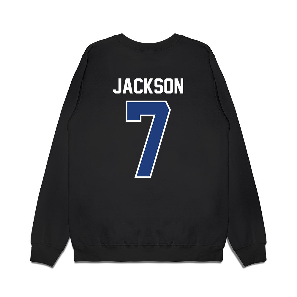 Florida - NCAA Football : Amir Jackson - Vintage Helmet Premium Crewneck Sweatshirt-1