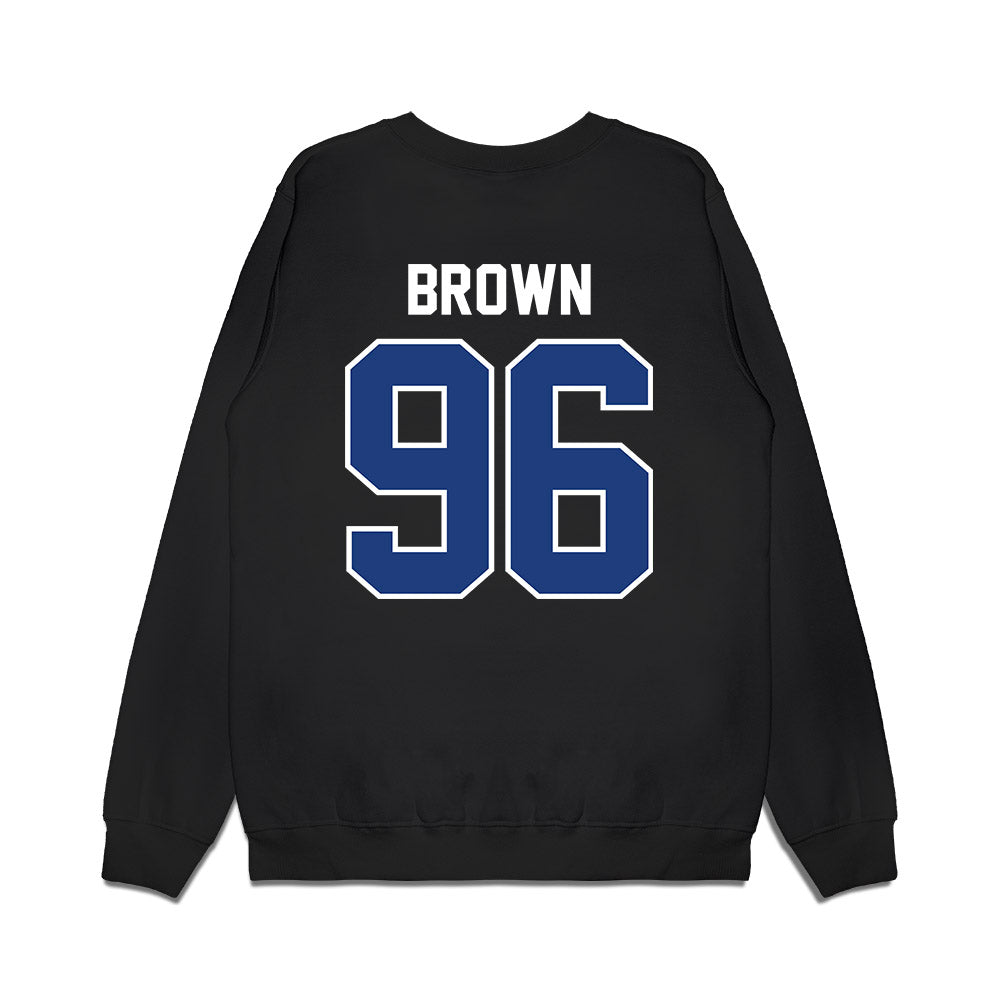 Florida - NCAA Football : Tarvorise Brown - Vintage Helmet Premium Crewneck Sweatshirt-1