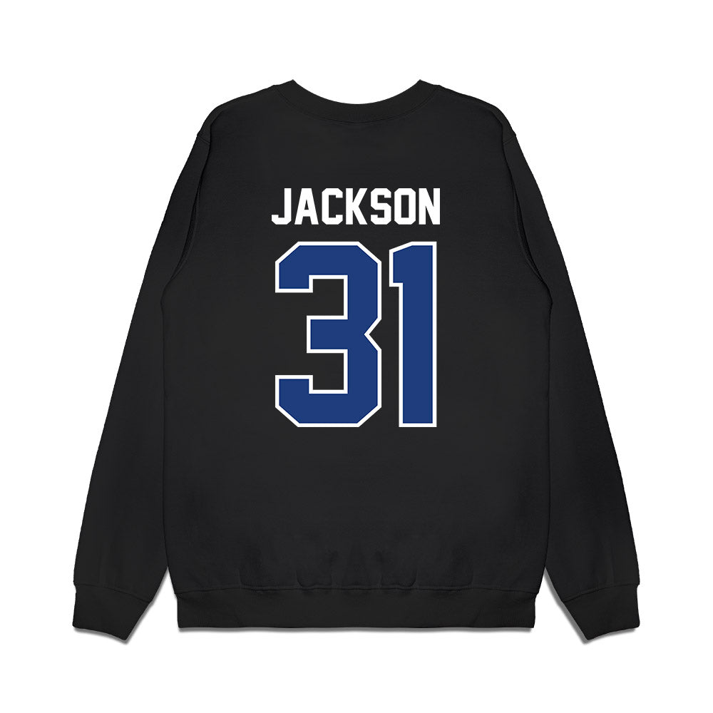 Florida - NCAA Football : Evan Jackson - Vintage Helmet Premium Crewneck Sweatshirt-1