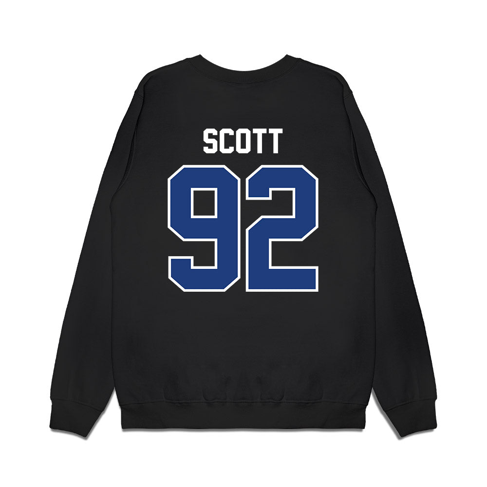 Florida - NCAA Football : Sebastian Scott - Vintage Helmet Premium Crewneck Sweatshirt-1