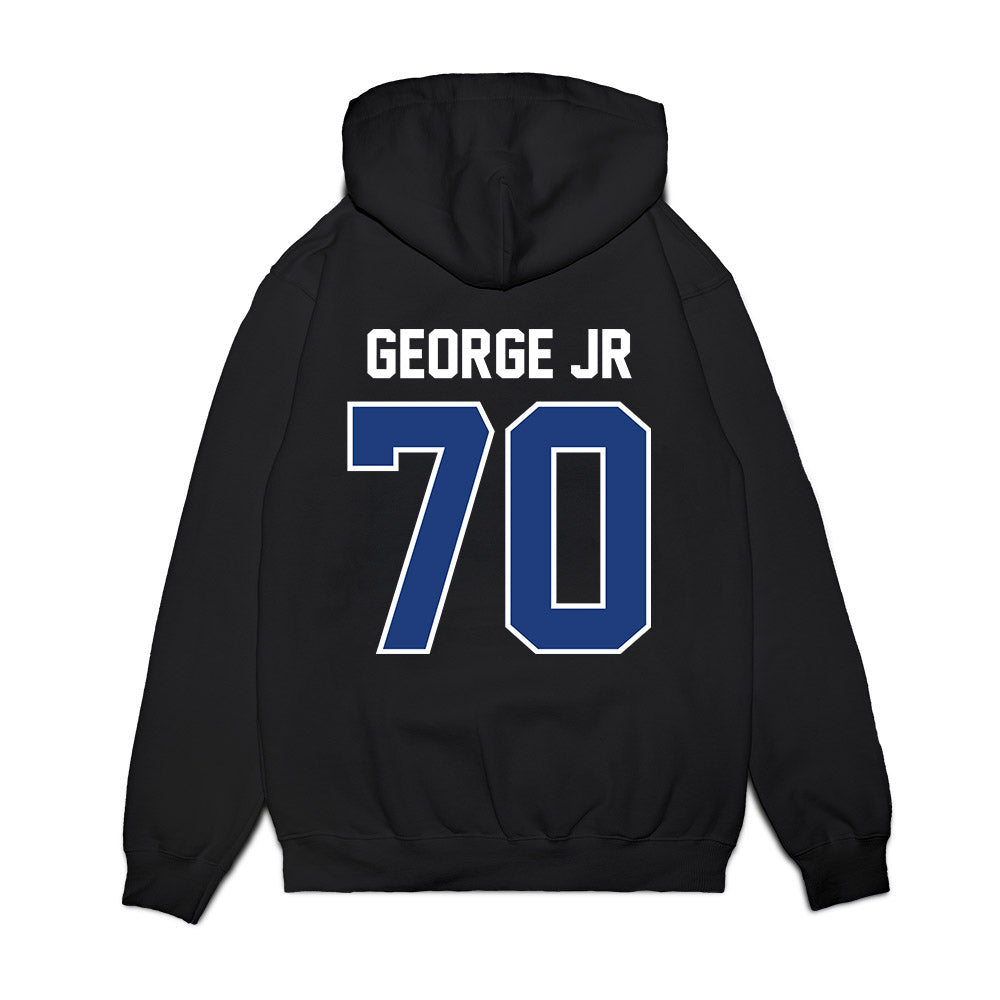 Florida - NCAA Football : Damieon George Jr - Vintage Helmet Premium Hooded Sweatshirt-1
