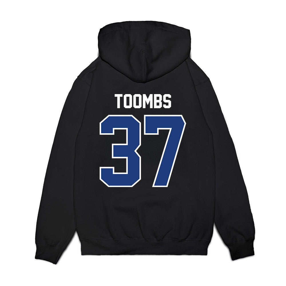 Florida - NCAA Football : Javion Toombs - Vintage Helmet Premium Hooded Sweatshirt-1