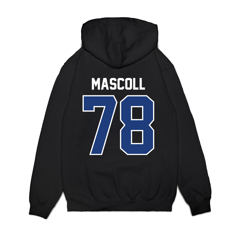 Florida - NCAA Football : Marcus Mascoll - Vintage Helmet Premium Hooded Sweatshirt-1