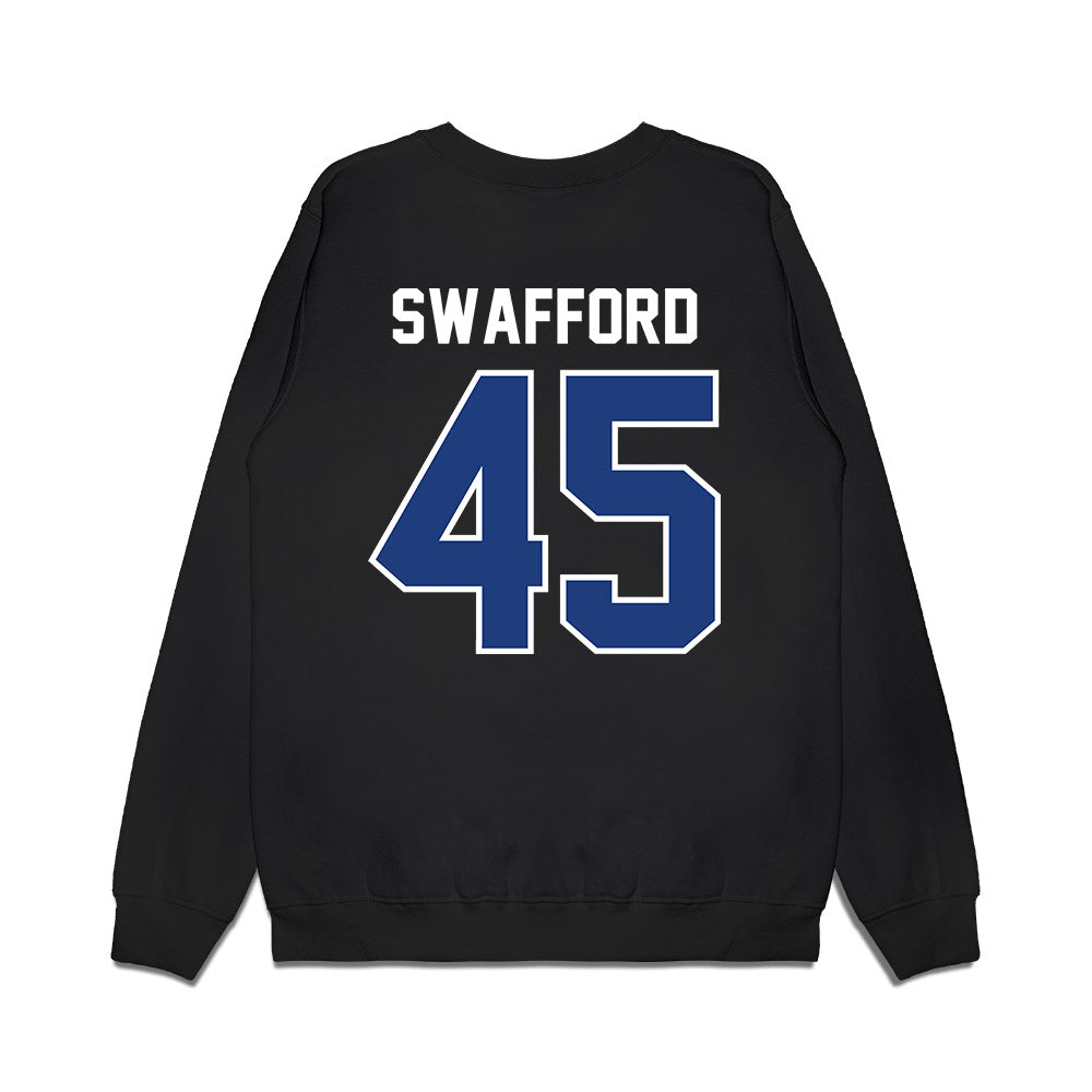Florida - NCAA Football : Layne Swafford - Vintage Helmet Premium Crewneck Sweatshirt-1