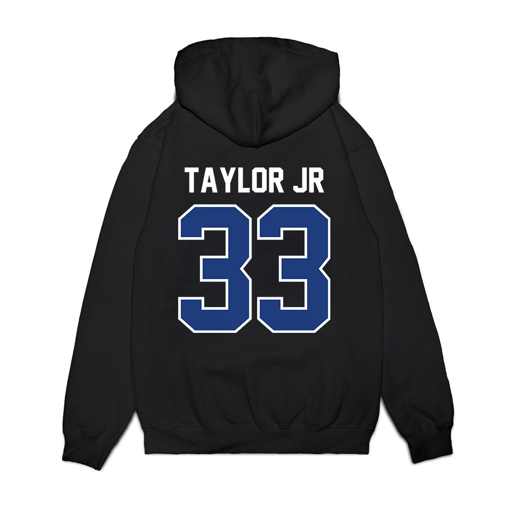 Florida - NCAA Football : Brien Taylor Jr - Vintage Helmet Premium Hooded Sweatshirt-1