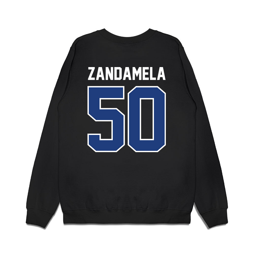 Florida - NCAA Football : Jason Zandamela - Vintage Helmet Premium Crewneck Sweatshirt-1