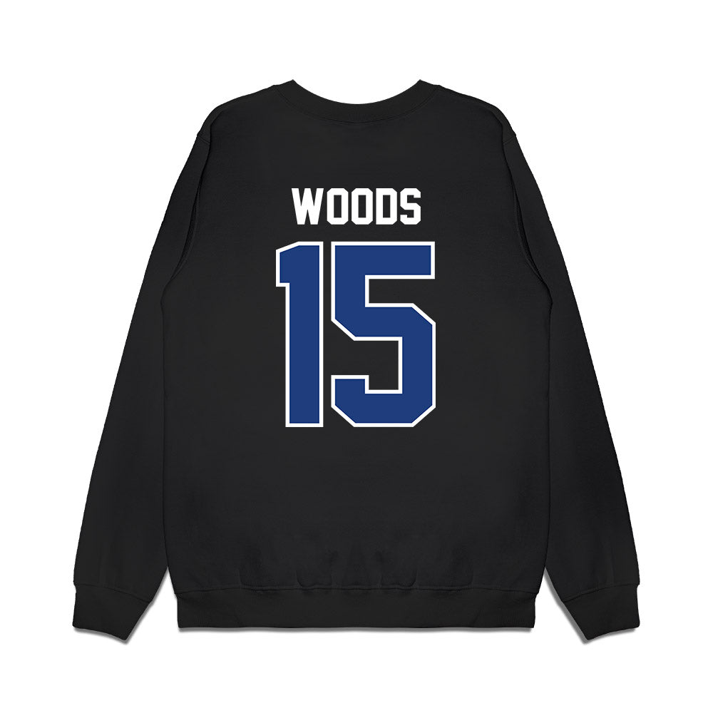 Florida - NCAA Football : Jayden Woods - Vintage Helmet Premium Crewneck Sweatshirt-1
