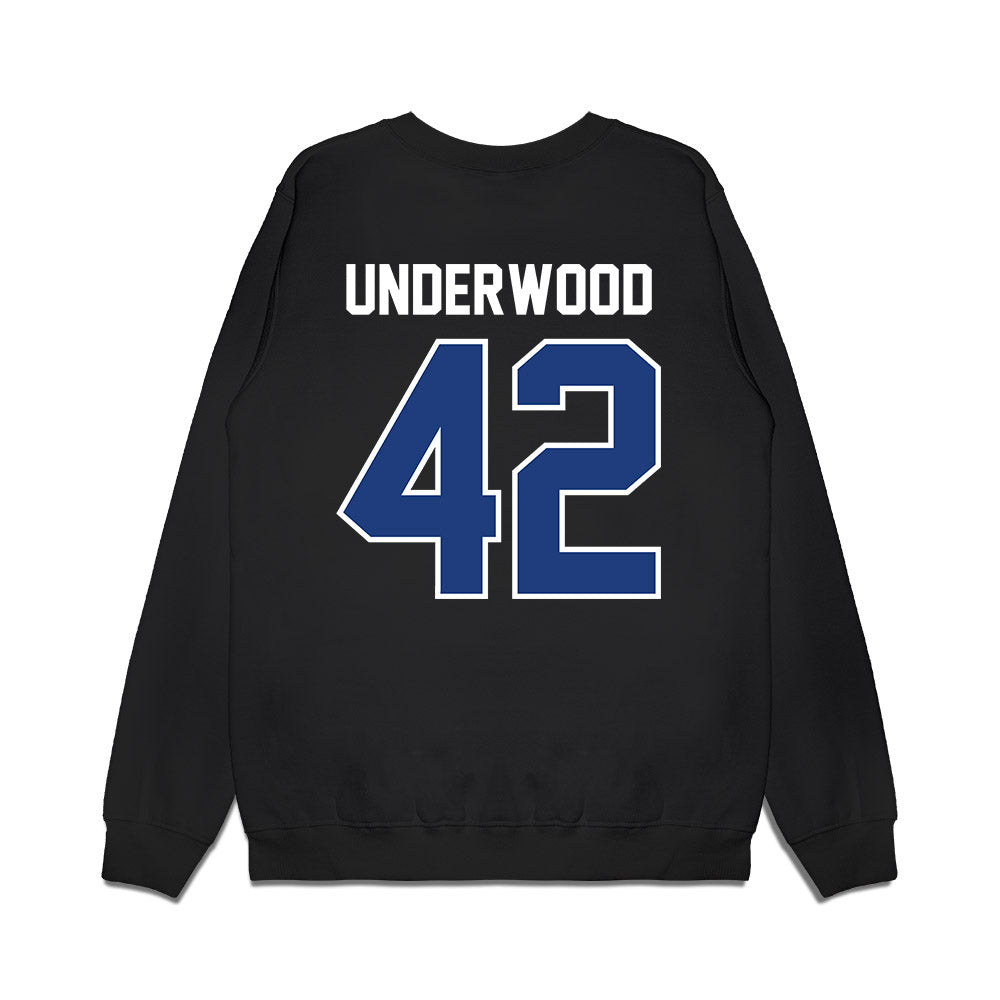 Florida - NCAA Football : Rocco Underwood - Vintage Helmet Premium Crewneck Sweatshirt-1