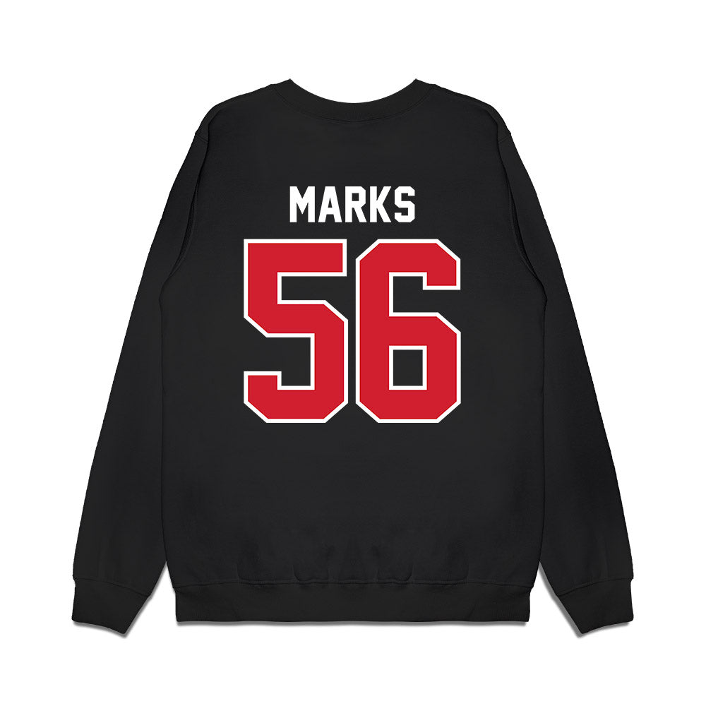 Nebraska - NCAA Football : Julian Marks - Vintage Helmet Premium Crewneck Sweatshirt-1