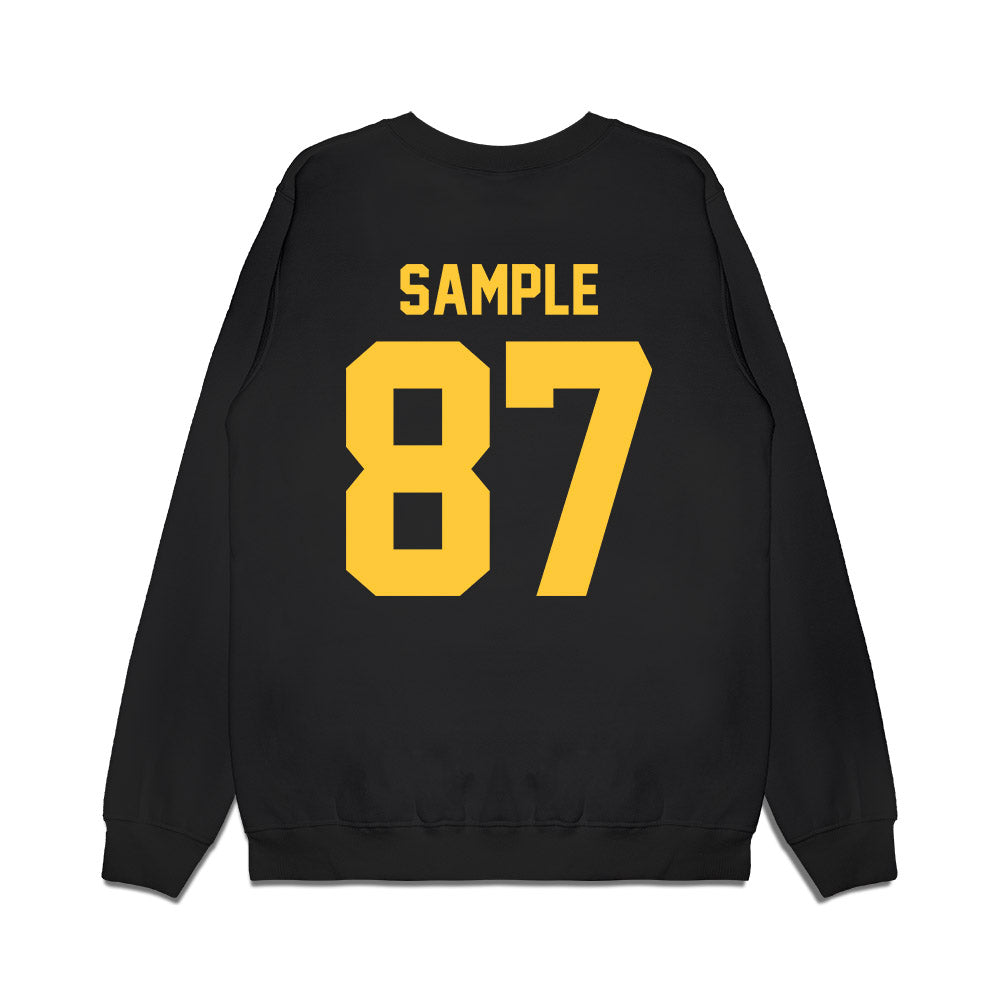 Arizona State - NCAA Football : Zechariah Sample - Vintage Helmet Premium Crewneck Sweatshirt-1