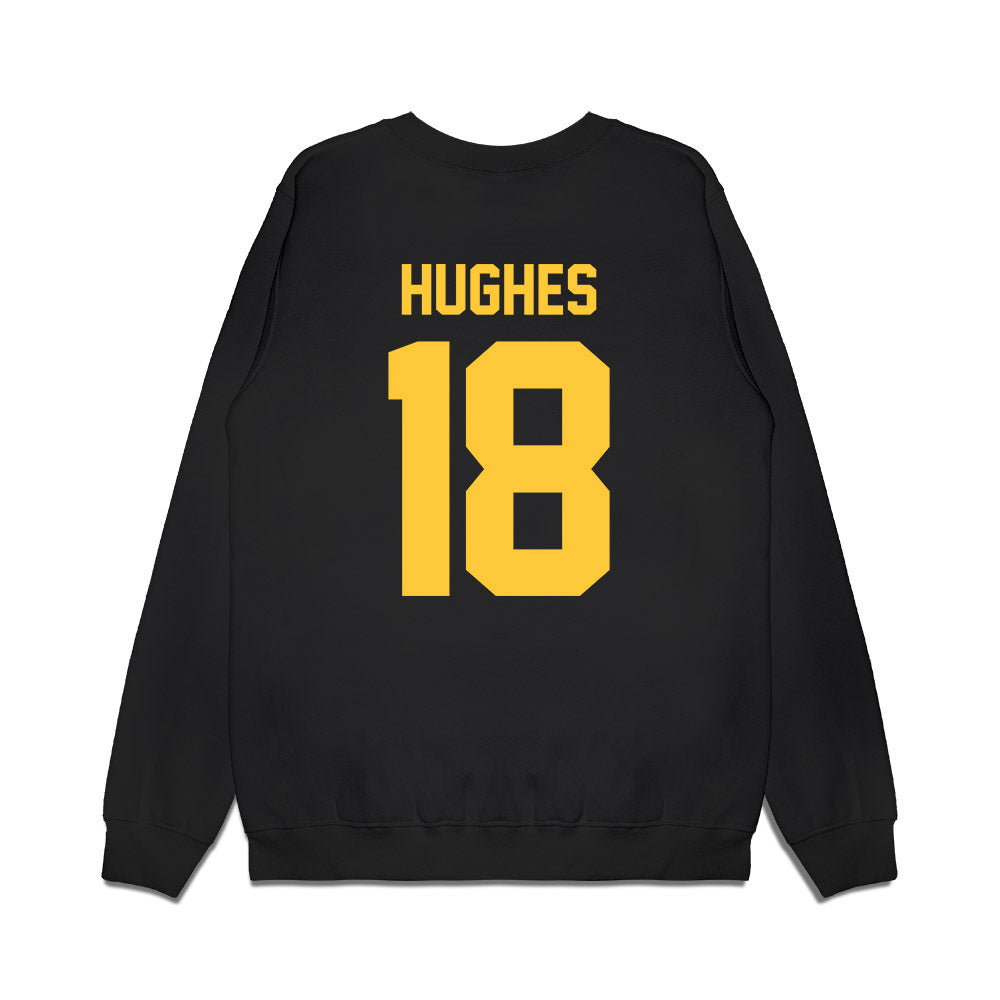 Arizona State - NCAA Football : Martell Hughes - Vintage Helmet Premium Crewneck Sweatshirt-1