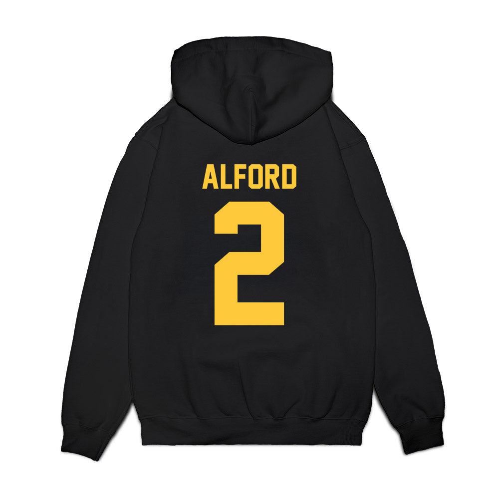 Arizona State - NCAA Football : Xavion Alford - Vintage Helmet Premium Hooded Sweatshirt-1